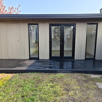 Garden room gym ideas