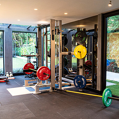 Eco-friendly garden gym