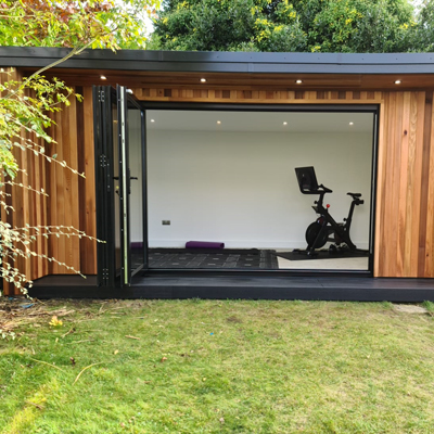 Garden gym installation
