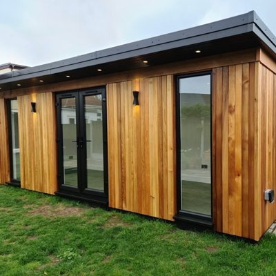 Home office in garden