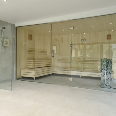 Steam sauna garden room