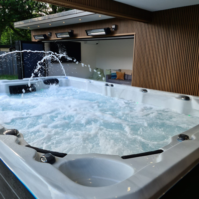 Luxury garden spa room