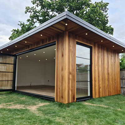 wooden garden rooms