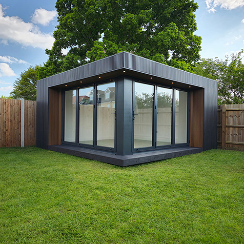 corner garden room doors