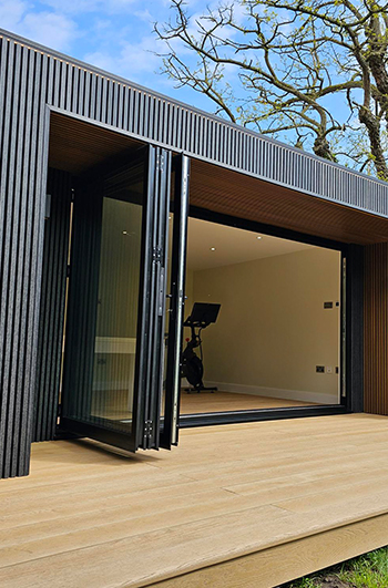 Garden room construction Essex